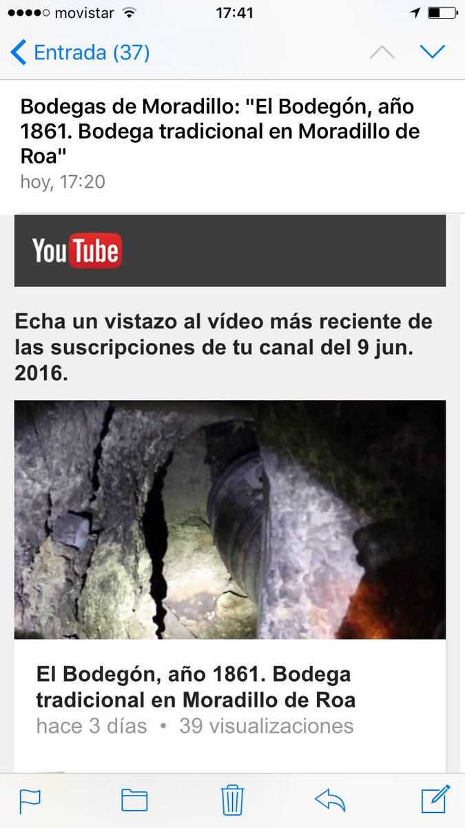 Ya estamos en YouTube, anímate y mira que maravilla <a href="/VinosdeRibera/">Ribera del Duero</a> @CyLesVida <a href="/diariodeburgos/">Diario de Burgos</a> <a href="/EventosBurgos/">Eventos Burgos</a>