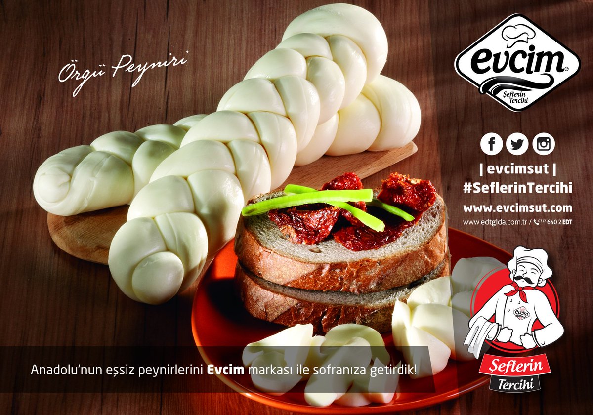 evcimsut's tweet photo. Anadolu'nun eşsiz peynirlerini Evcim markasıyla sofranıza getirdik!
#evcim #seflerintercihi #cheese #orgupeyniri https://t.co/c0kxOrbyfl