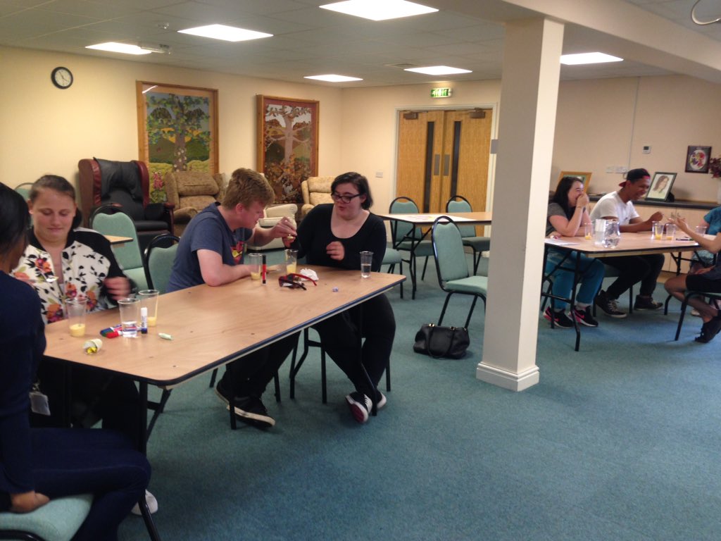 L1 Health &amp; Social Care <a href="/Gloscol/">Gloucestershire College</a> students learnt about hospices and care at Great Oaks Hospice today #GCThinkBig