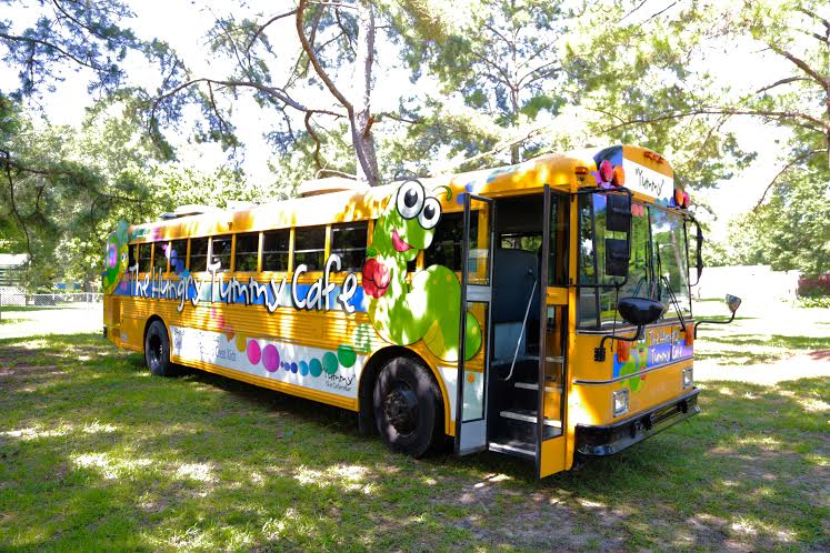 nokidhungry's tweet photo. Meet Yummy, an old school bus w' a new purpose..taking food to hungry kids w' a mobile meals program in Brunswick Co https://t.co/dGU2erwYR4