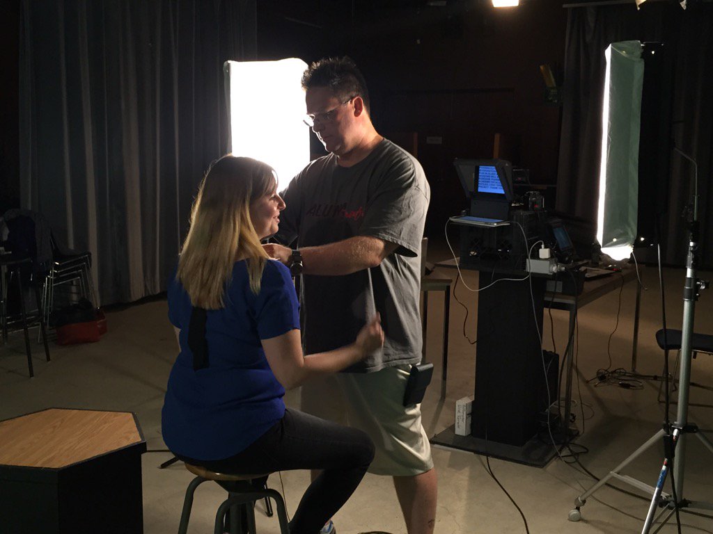 smtpt's tweet photo. Behind the scenes with #UosS Media Production and @GeriRxfiles filming a video series on pain in older adults https://t.co/vOfb0n3hJ7