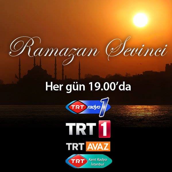 #RamazanSevinci programı başlıyor. <a href="/trt1/">TRT 1</a> ,@TRTKentRadyoIst ,<a href="/TRTRadyo1/">TRT Radyo 1</a> ve <a href="/trtavaz/">TRT AVAZ</a> ortak yayını ile sizlerle.