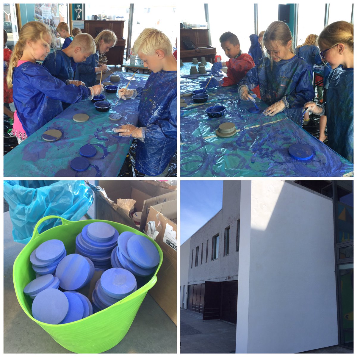 campuscolumbus's tweet image. Wat komt er op de kunstmuren? #UnitC is al aan het schilderen. De anderen volgen!