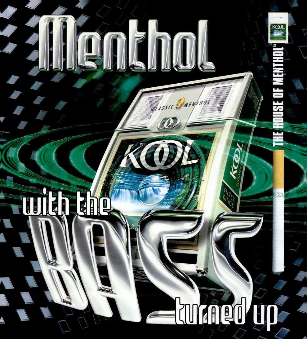 Y2KAESTHETIC's tweet photo. KOOL MENTHOL (2000) https://t.co/iGOJmYpN2I
