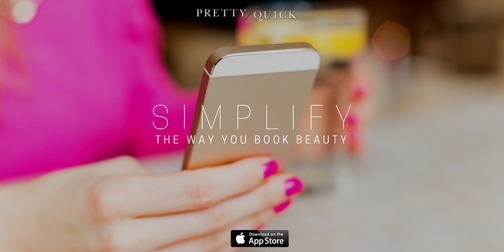_PrettyQuick_'s tweet photo. Instantly book beauty in seconds from the palm of your hand! Download today: https://t.co/QToTqQ3yDg #GetPrettyQuick https://t.co/75d3IAsZgw