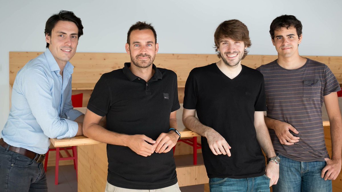 oasysio's tweet photo. The #Oasys team taking a break for a photo opp during last fall's prototype production phase in Barcelona! #TBT https://t.co/HdSKZDQELW
