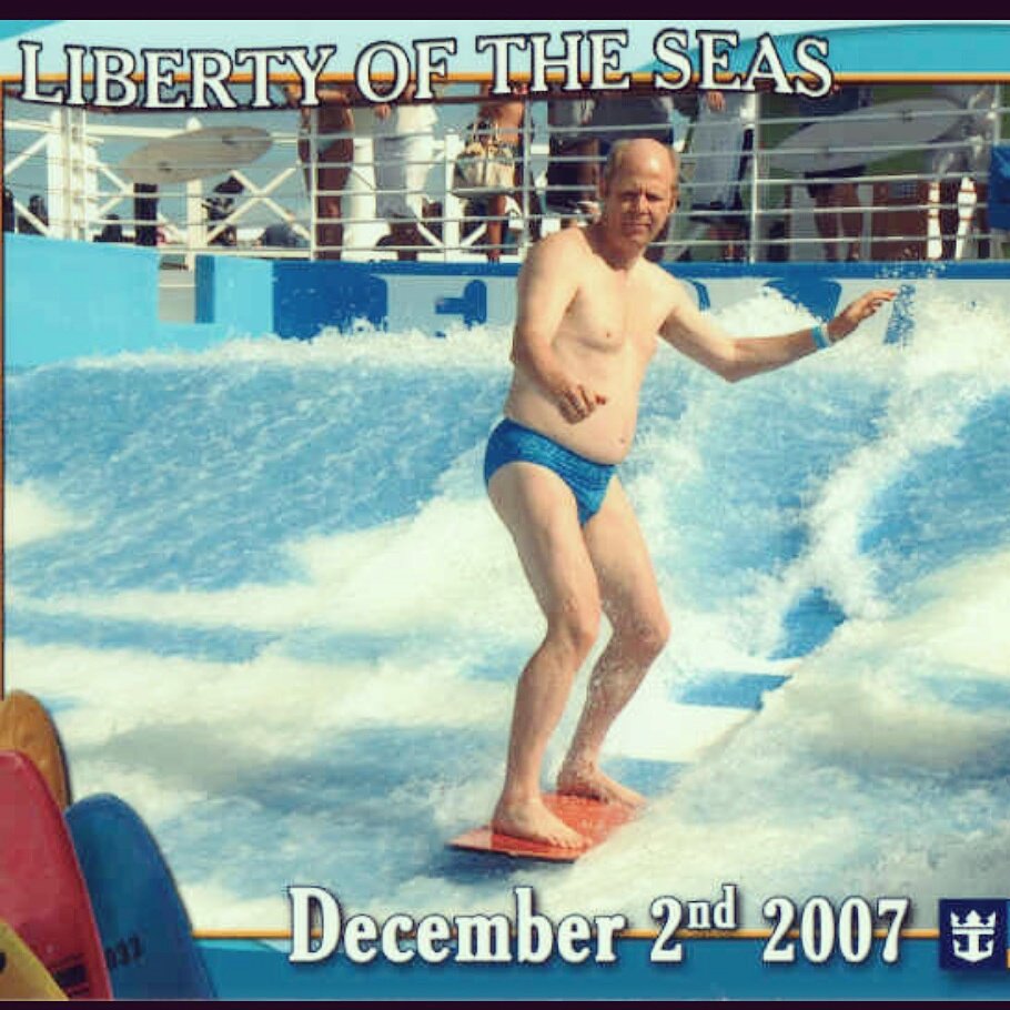 FlowRiderInc's tweet photo. #FlowRider #TBT #SurfAtSea @RoyalCaribbean https://t.co/qXVRFTcyEb