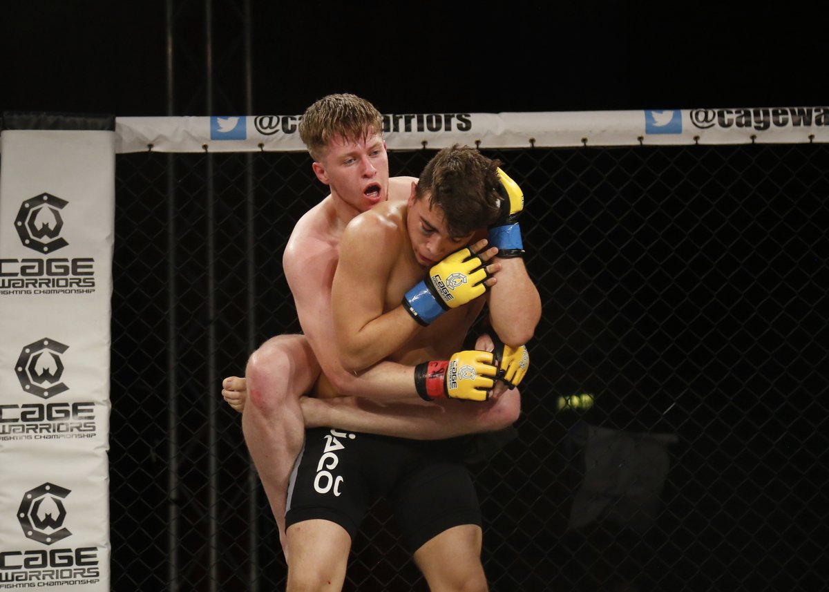 CageWarriors's tweet photo. Well done Wales, you brought your A game at #CWFC76 Re-live best bits here โก๏ธ https://t.co/Je7BSNTGB6 #MMA #CWFC https://t.co/F86CfOJ2lV
