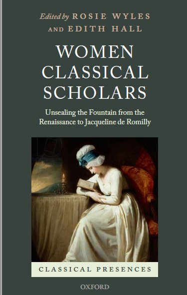 edithmayhall's tweet photo. Preview of book ed.by fab @RosieWyles &amp; me. Proud but WHY have classicist foremums taken till now to be celebrated?! https://t.co/OZb9p6A0Wf