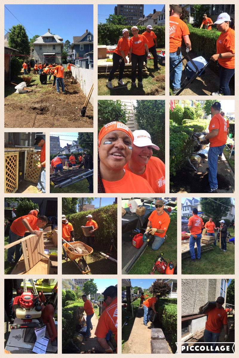 District 15 giving back to the community .#TeamDepot