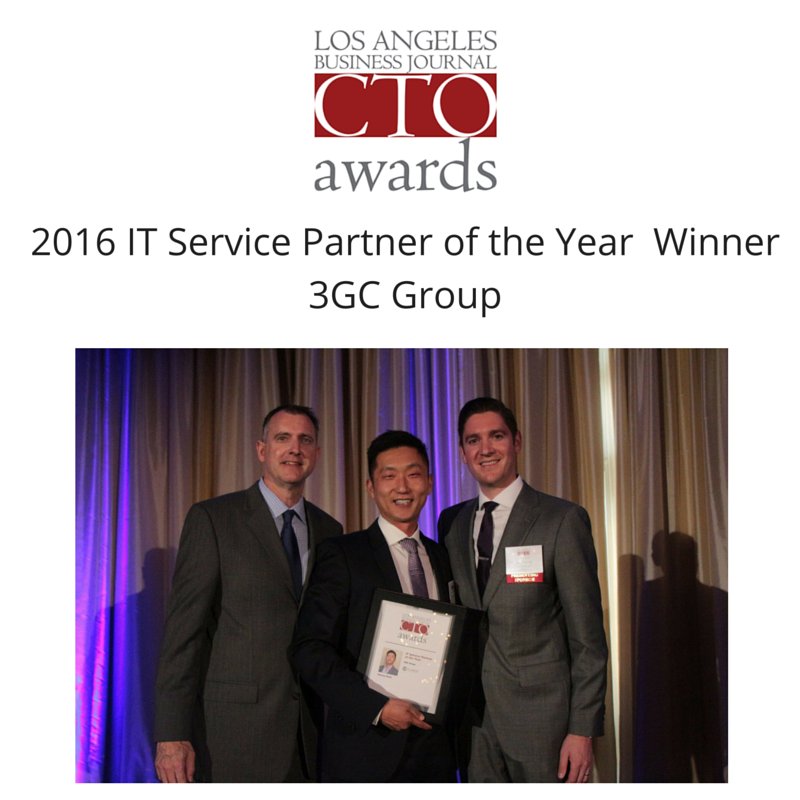 3GC_Group's tweet image. 3GC Group WINS 2016 IT Service Partner of the Year Award!
#CTOAwards #LABJ