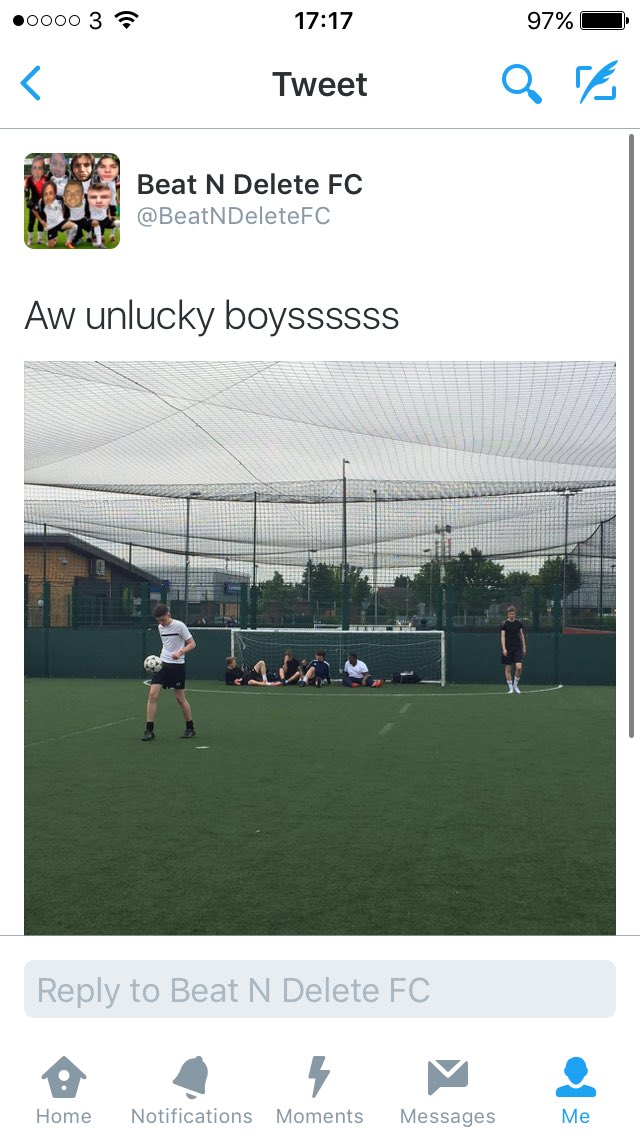 BeatNDeleteFC's tweet photo. Olly fc's proudest moment: losing by one goal to Beatndelete https://t.co/WkfdV5jjVZ