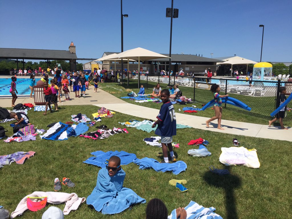 MrsHallidays4th's tweet photo. The smell of #coppertone the sound of splashing, squealing second graders..it must be #poolday @miltonhershey #wermh https://t.co/uggApmHO7r