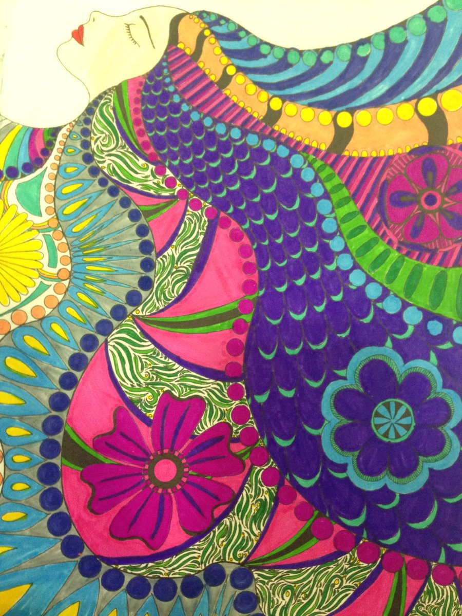 prettymuchapk's tweet photo. Coloring my way through annual conference #ngac16 #ngac16youth https://t.co/EIyEU9zNC4