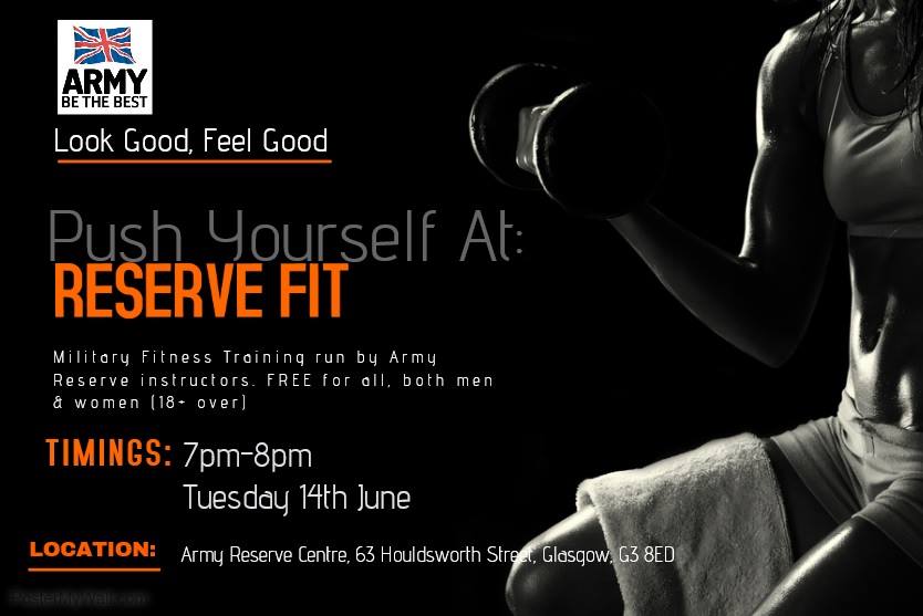 6SCOTS's tweet photo. Reserve Fit (Previously PARA Fit) is launching in 5 days time #bootcamp #PTgoodforyouGoodforme #6SCOTS #fitness https://t.co/QbqGriQILW