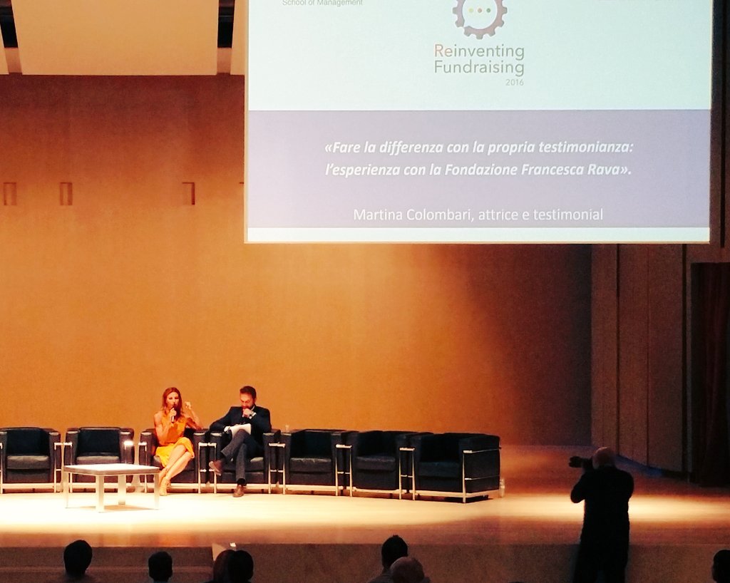 Martina Colombari al #reifr2016 ci racconta la sua esperienza da Testimonial a Volontaria per la Fondazione Rava