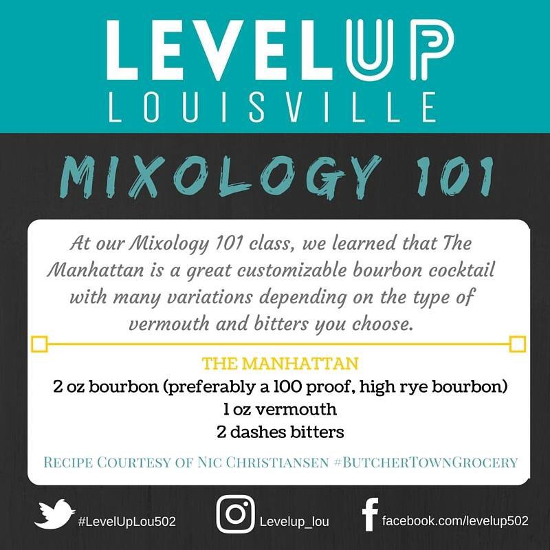 levelup_withus's tweet photo. Follow us to find out about other great #popupclasses in the coolest places in #Louisville @btowngrocery #Mixology https://t.co/5RpBEKAVWj