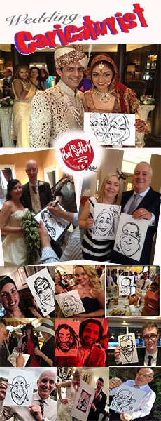 Another Wedding Caricaturist pop up finished #northeasthour #newcastlecaricaturist #weddinghour #weddingartwork
