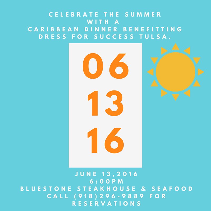 DFSTulsa's tweet image. Have you made reservations for our Caribbean Dinner this Monday? There's still time! #fundraising #summer #Tulsa