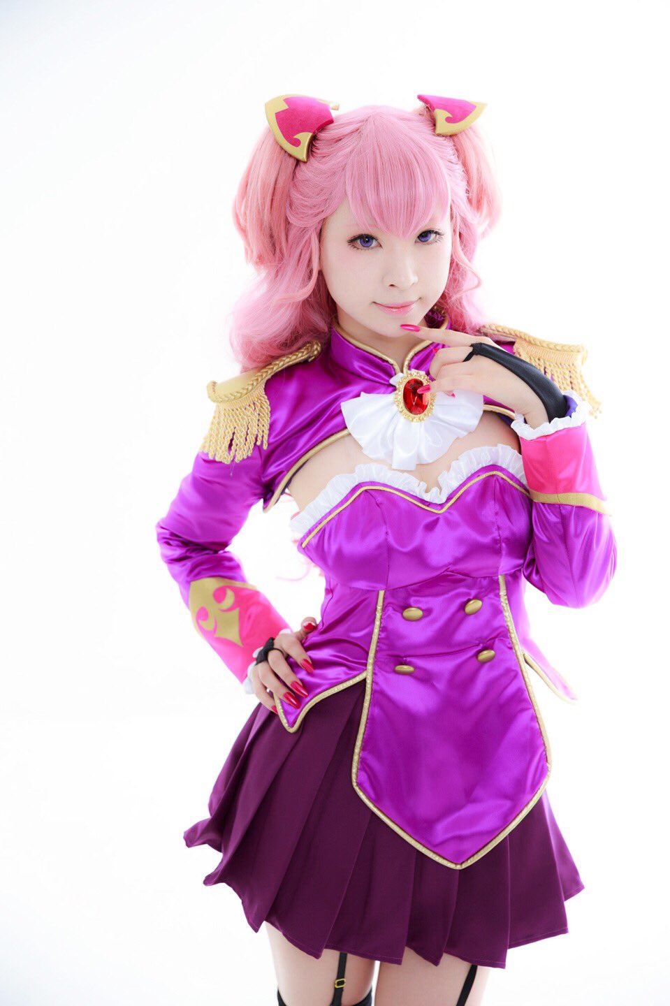 きょうか コスプレ ヴァルキリードライヴマーメイド シャルロット シャルゼン 当日クソブスだったのにはるさんのデータ綺麗で感動した 撮影 宮藤はるさん Kudo05 スタジオ クロームスタジオ