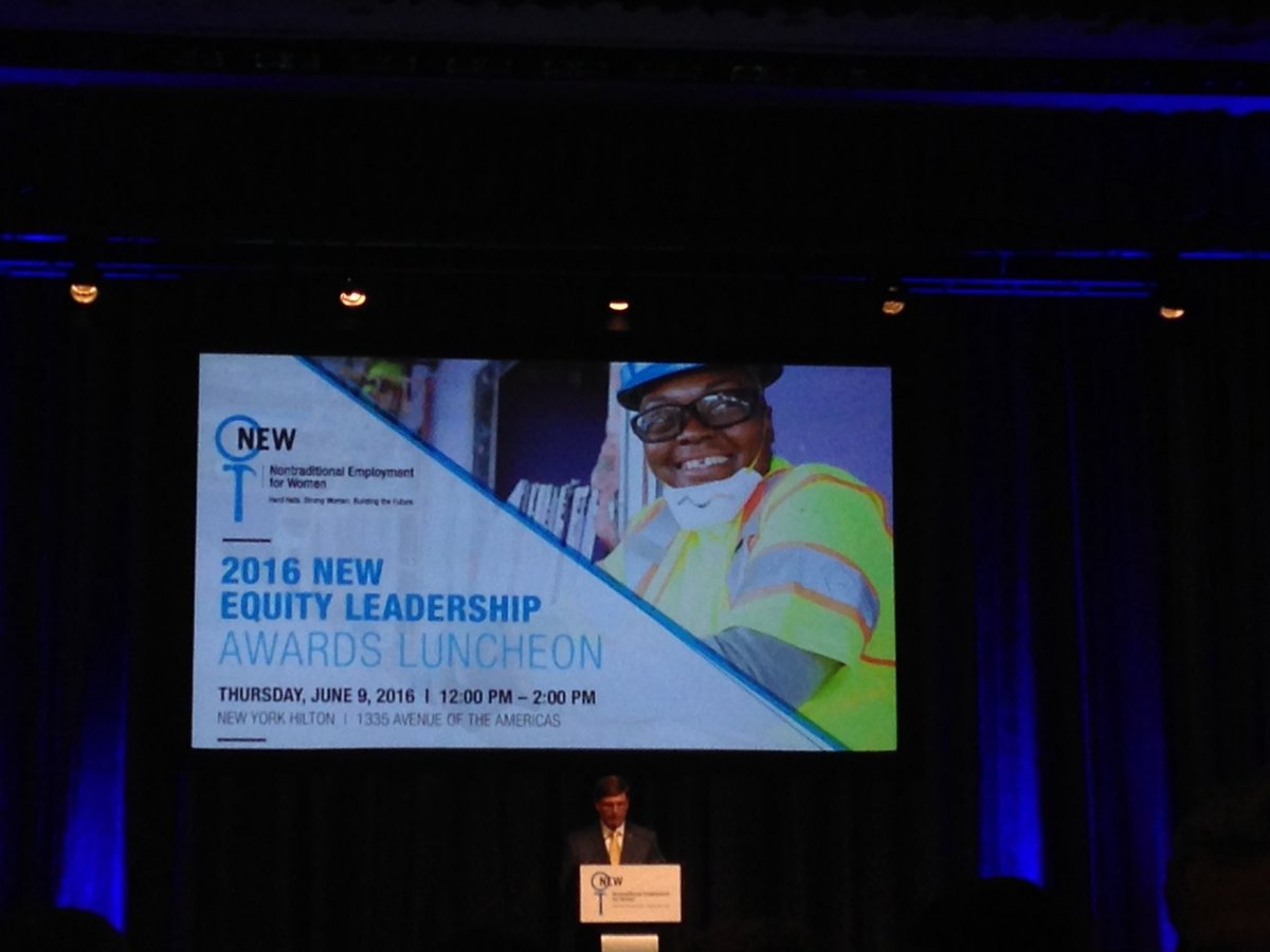 Having a great time supporting a great organization. #NontraditionalEmploymentForWomen