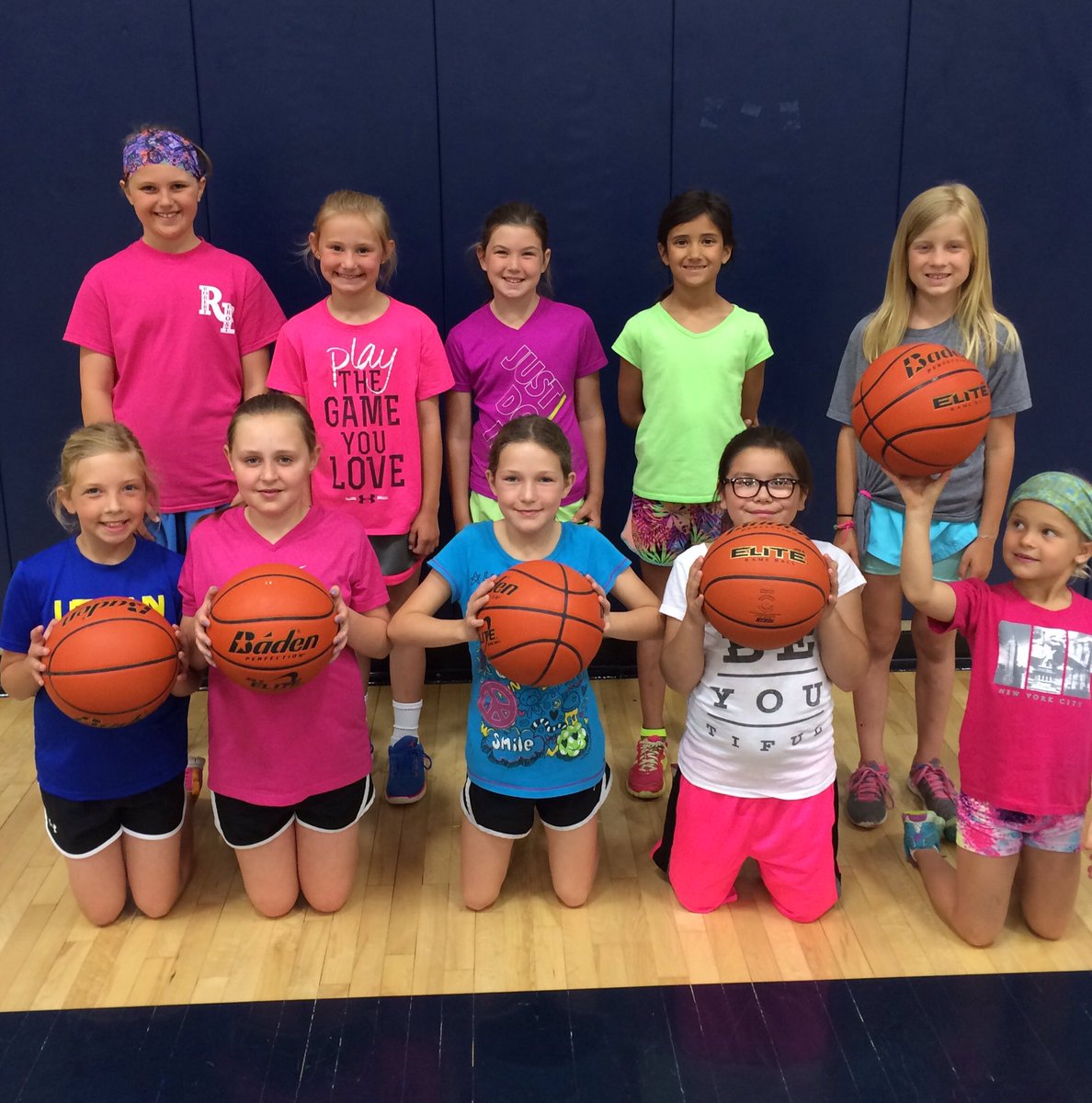 OGLadyKBball's tweet photo. Our energetic 3rd and 4th graders!!  #OGCamp https://t.co/k9knAp9UPT