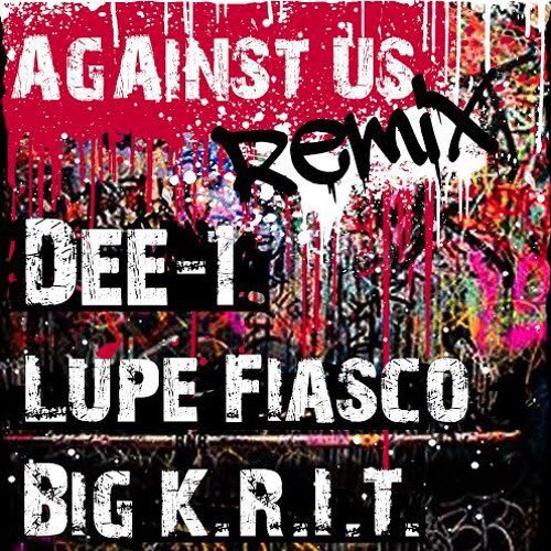 LymeliteStudio's tweet photo. Happy with how the cover art turned out that I did for the @Dee1music "Against Us Remix" ft. @LupeFiasco x @BIGKRIT https://t.co/ehdUl4wuNq