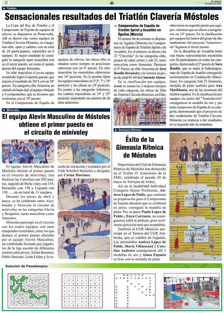 cvmostoles's tweet photo. https://t.co/PmCIlrfc1Y
#Minivoley2016 https://t.co/JUkhflatvE