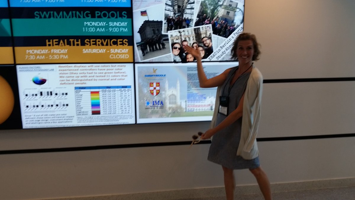 CfaColl's tweet photo. Ms. Worthington showing off the summer classes @ERAU_Daytona #SumSem16 https://t.co/2VedsT5dGX