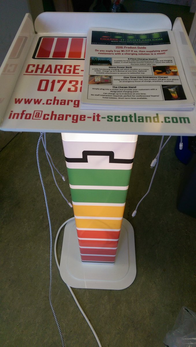 JuniperFestival's tweet photo. The kind gents at @ChargeIt_Scot have provided a phone charging station which will be at the ticket hub x https://t.co/k0jEsgZoNk