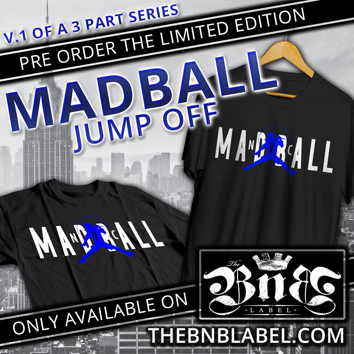 Available now for pre-order!!! Limited Edition - Madball "Jump Off Series" t-shirt. ow.ly/BnXM30165Gk