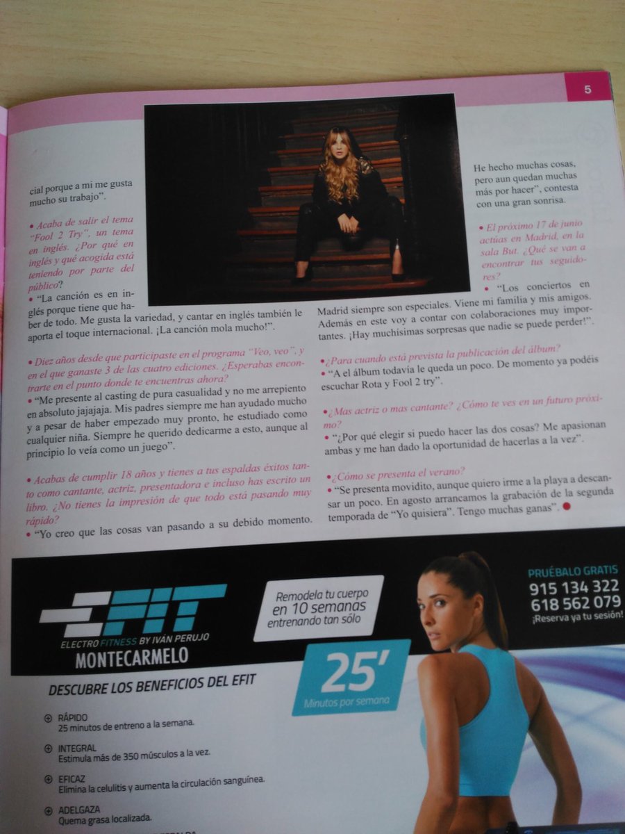 HechosESLucia's tweet photo. Nueva entrevista de Lucía para la revista Zitus Madrid. (vía @confidnt5h) https://t.co/PJ7TvcoNn0