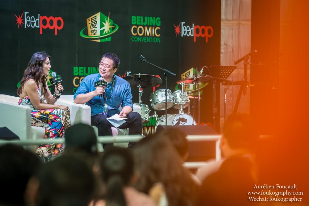 Foukographer's tweet photo. The lovely @MingNa at @ReedPOPChina's ComicCon #BJCC https://t.co/WKTK7pRsdC