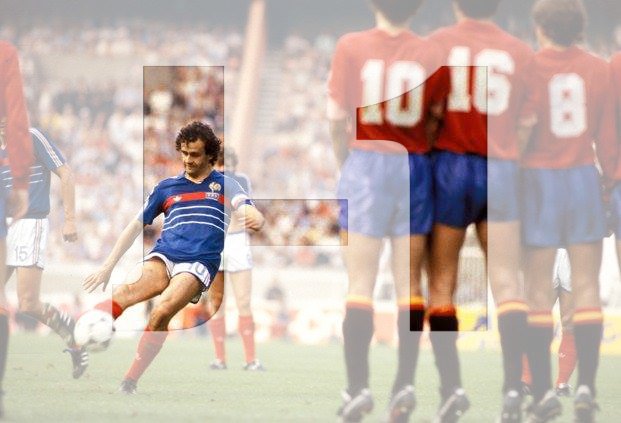 1 comme….
Le meilleur buteur de tous les temps à l’Euro… Il est français et s’appelle Michel Platini !