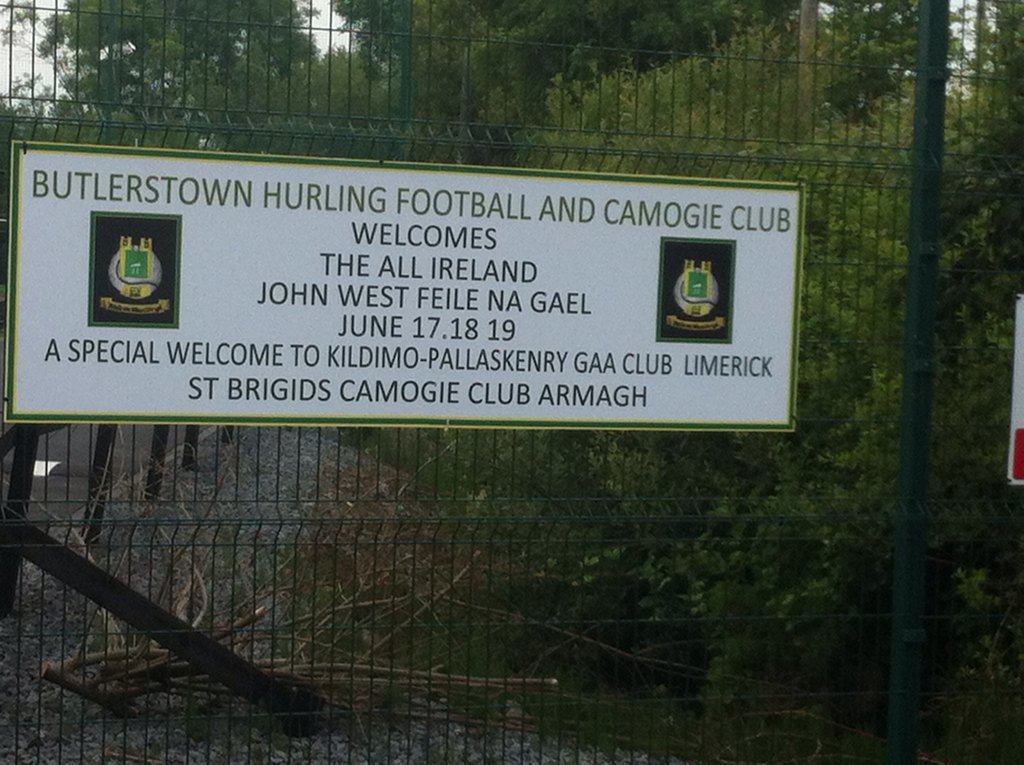 Déise Óg Waterford (@waterfordgaacg) on Twitter photo All ready for <a href="/feilegaa/">GAA Féile</a> in <a href="/ButlerstownGAA/">Butlerstown GAA</a> <a href="/KenrydimoGAA/">Kildimo Pallaskenry</a> <a href="/Armaghcamogie/">Armagh Camogie</a> <a href="/LimerickCLG/">Limerick GAA</a> <a href="/WaterfordGAA/">Waterford GAA</a> @uachtaranclg All ready for <a href="/feilegaa/">GAA Féile</a> in <a href="/ButlerstownGAA/">Butlerstown GAA</a> <a href="/KenrydimoGAA/">Kildimo Pallaskenry</a> <a href="/Armaghcamogie/">Armagh Camogie</a> <a href="/LimerickCLG/">Limerick GAA</a> <a href="/WaterfordGAA/">Waterford GAA</a> @uachtaranclg