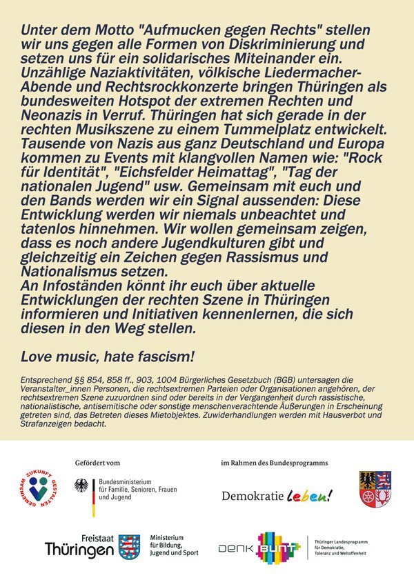 linksjugend_mhl's tweet photo. Wir haben richtig bock und sind natürlich dabei! #punkiscalling #gegenrechts https://t.co/liSKKMlEGR