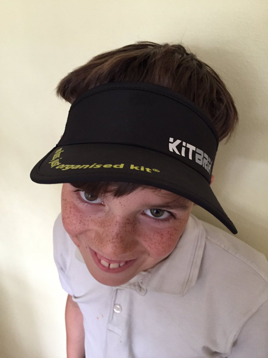 kingham78's tweet photo. @KitBrix - love the new #RunCap, but not the fact my son took it to school when I needed it #fail #KeepItTogether https://t.co/Fh2tqekBKx