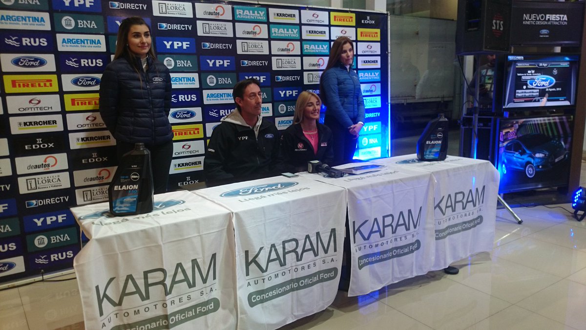 Conferencia de prensa de <a href="/coyotevillagra/">Federico Villagra</a> en Karam Automotores de #Catamarca <a href="/OptitechOficial/">Optitech</a> <a href="/FiltrosFramAr/">Fram Argentina</a>