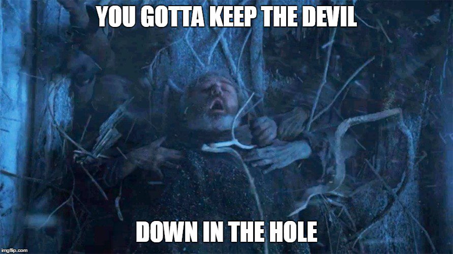 IceAndWire's tweet image. #GameofThrones #Hodor #holdthedoor #TheWire