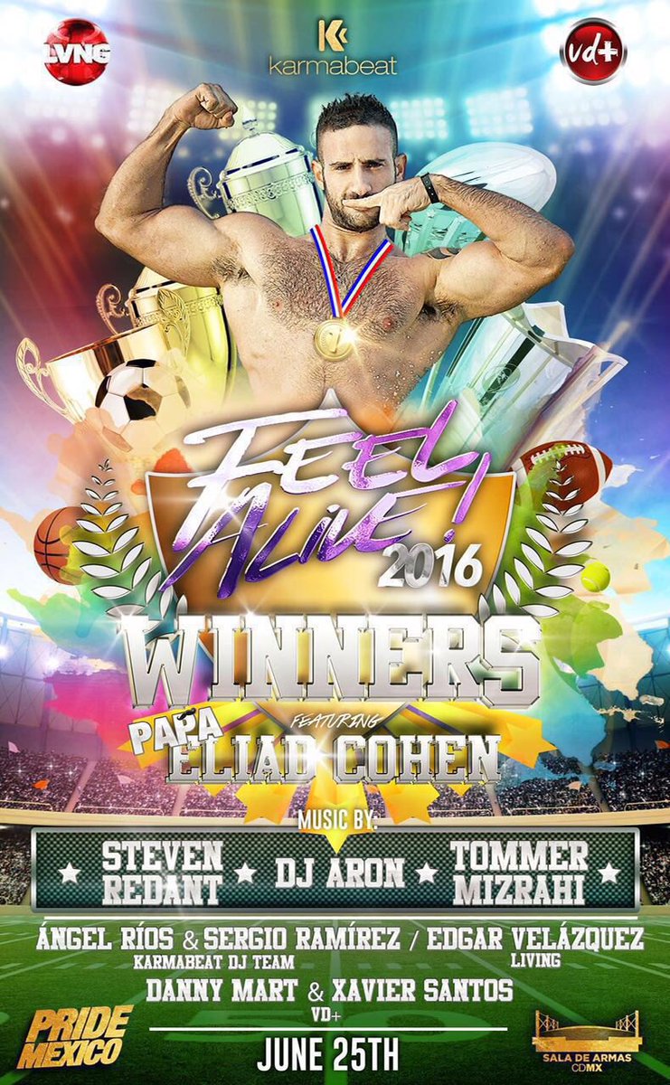 Sueyanez's tweet photo. ¡Te presentamos el lineup completo de la Main Party y la Day Party de #FeelAlive!  2do lote $450 / taquilla $650. https://t.co/mnF0WZ0A5o