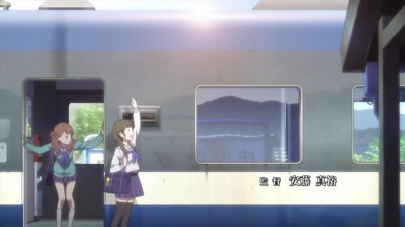 きふまる 花咲くいろは Op のと鉄道nt0形 七尾線西岸駅 石川県にある湯涌温泉を舞台にした花咲くいろはに登場するのと鉄道です 実際ののと鉄道は湯涌温泉あたりは走りません 駅は作中の温泉名と同じの 湯乃鷺 になってます アニメ鉄 T Co