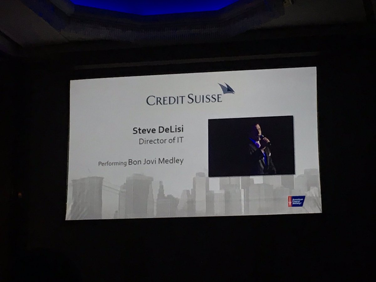 Finance VS. Cancer (@financevscancer) on Twitter photo "Come on, #WallStreet, put your hands together!" - <a href="/DelisiSteven/">steven delisi</a> <a href="/CreditSuisse/">Credit Suisse</a> #financeVScancer BATTLE OF THE BANDS! "Come on, #WallStreet, put your hands together!" - <a href="/DelisiSteven/">steven delisi</a> <a href="/CreditSuisse/">Credit Suisse</a> #financeVScancer BATTLE OF THE BANDS!