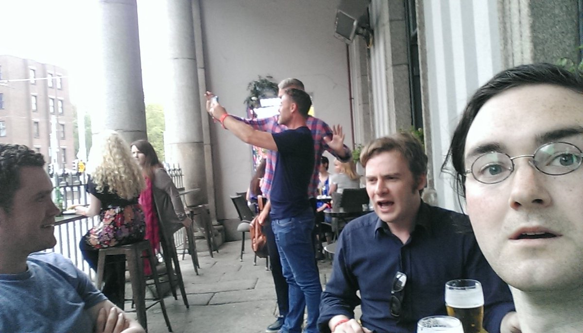 ConorOToole's tweet photo. #selfinception at the #Vcf2016 launch https://t.co/h1C1UTq8si