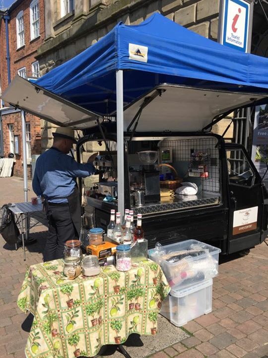AndiamoCaffe's tweet image. #shrewsburyhour available for outdoor events fetes festivals .Freshly roasted coffee