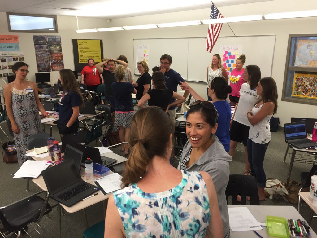 mfosterpsd's tweet image. @PoudreSchools PSD teachers in #discoveryed training share #writing in SCIENCE strategies this summer #teachtechpsd