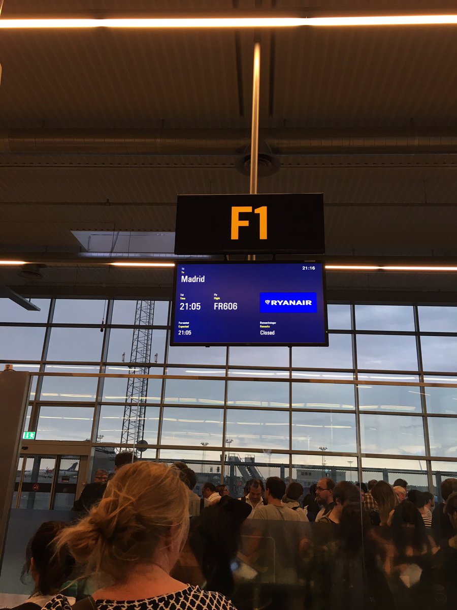 Så går turen til Madrid. Bliver dejligt endelig at få fremtiden på plads ✍🏼