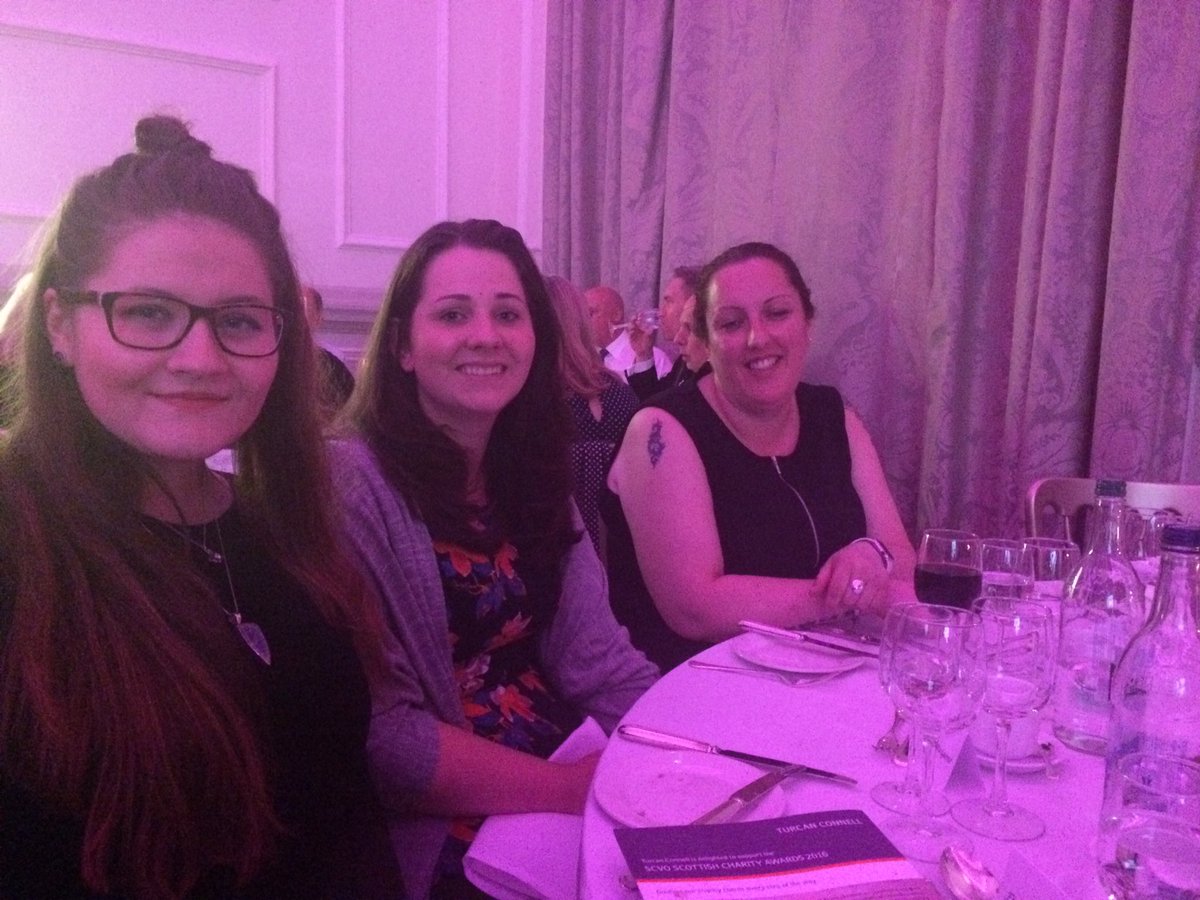 allanmwatt's tweet photo. @PrincesTrustSco at the #ILoveCharity @scvotweet awards.   Eve, Morven and Susie representing! https://t.co/dtaikbBmSO