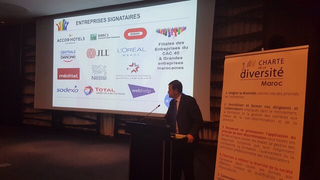 BLeveel's tweet photo. 12 entreprises s'engagent pour la Diversité au Maroc fière de l'action de la #BMCI @BNPParibas @CharteDiversite https://t.co/yobEjQwxFx