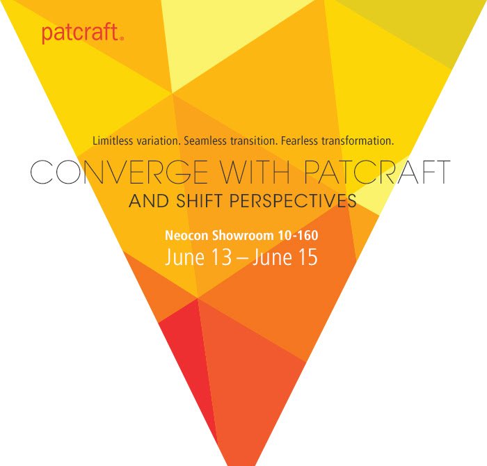 PatcraftFloors's tweet image. We can’t wait to show you how we are #transformingperformance. Visit us at #Neocon2016 and #convergewithpatcraft.