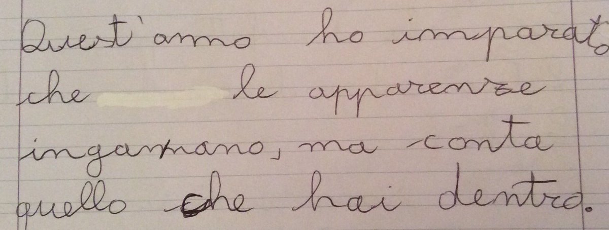 TerzePrimaria's tweet photo. Consapevolezza di una bambina a fine terza! https://t.co/RHBTpx6ayf